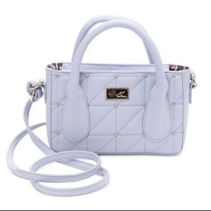 Luv Betsey by Betsey Johnson Quilted Crossbody Handbag Lavender BNWT SO RETIRED